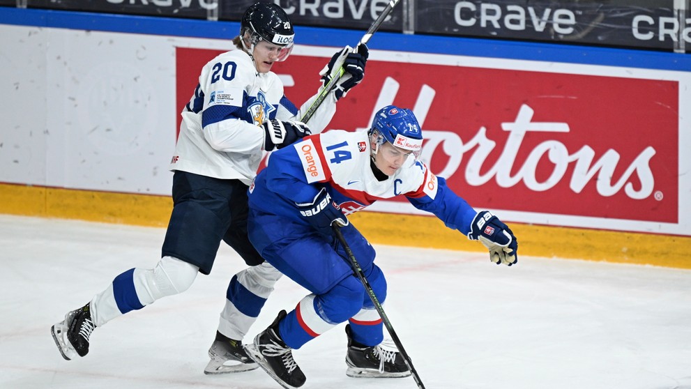 Oiva Keskinen(vpravo) a Adam Sýkora.