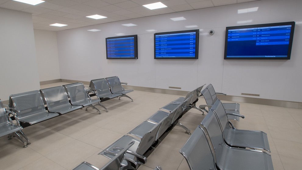 Autobusová stanica v Banskej Bystrici.