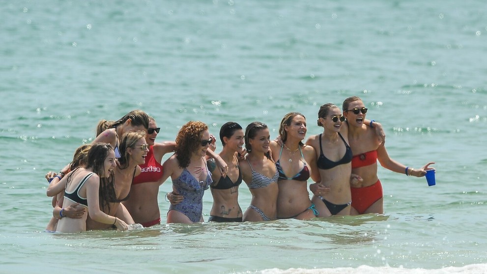 Celebrity na pláži 