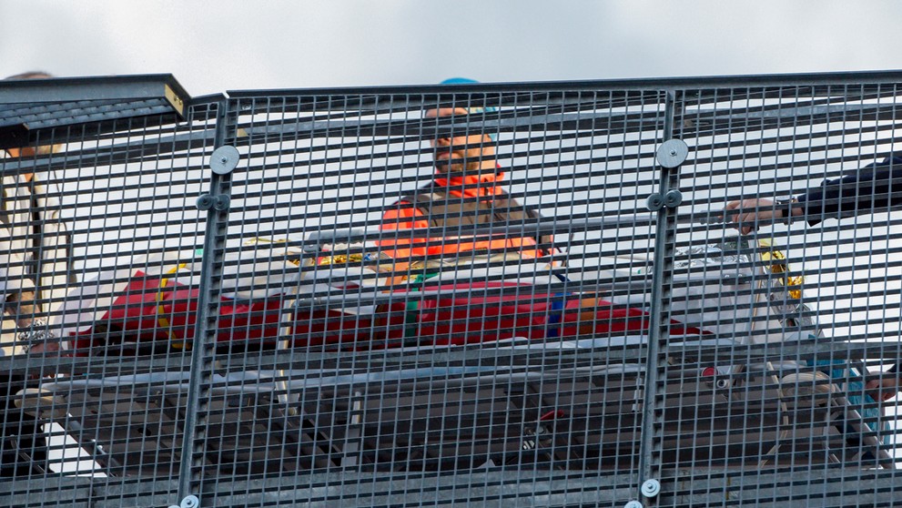 Prevoz zranených baníkov z Novák do Bratislavy.