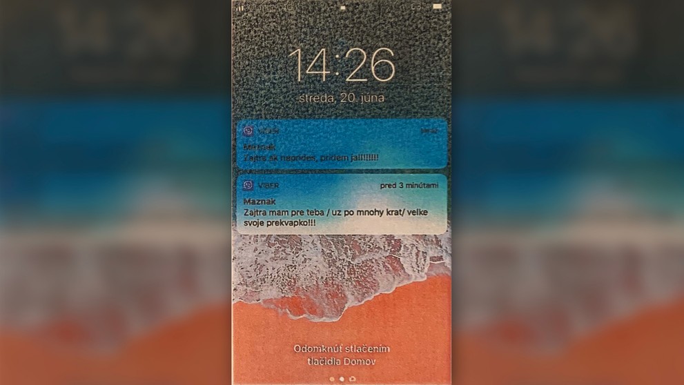 Fotka, ktorú poslala Alena Zsuzsová.
