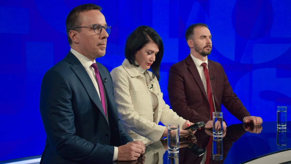 E. Tomáš, J. Bittó Cigániková a M. Šipoš v relácii Na telo plus.