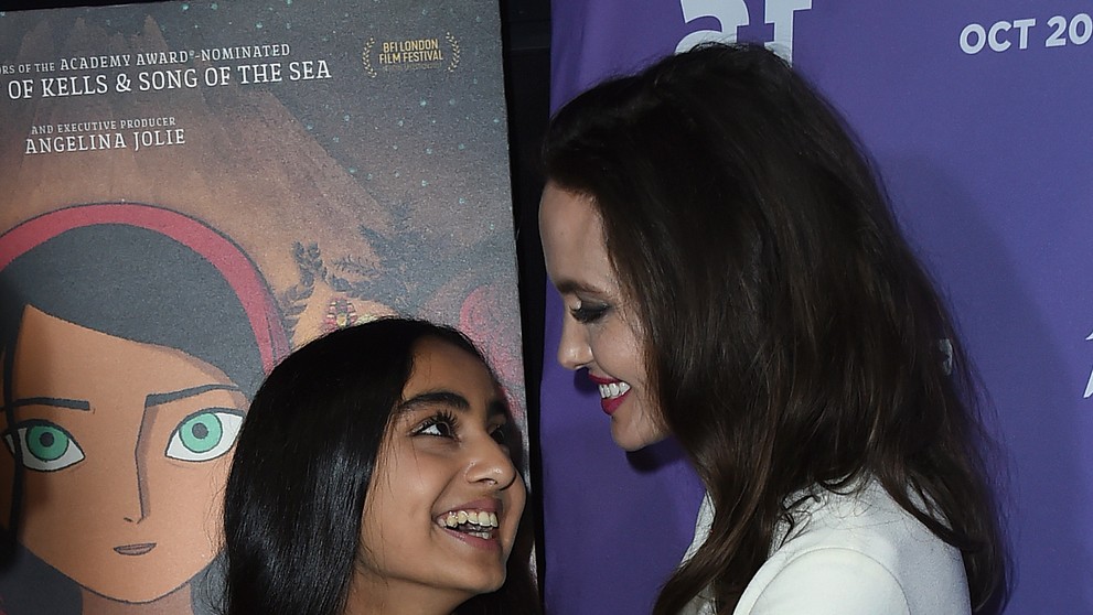 Angelina Jolie na premiére filmu The Breadwinner