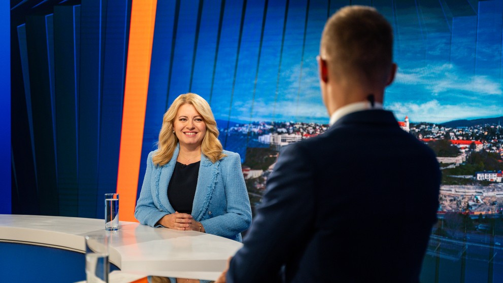 Prezidentka Zuzana Čaputová v Na telo