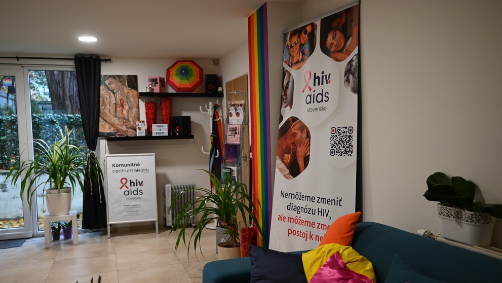 Priestory OZ HIV/AIDS Slovensko.