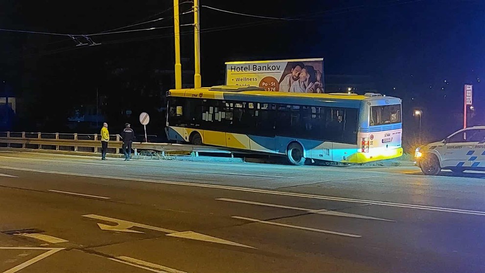 Nočná nehoda v Košiciach