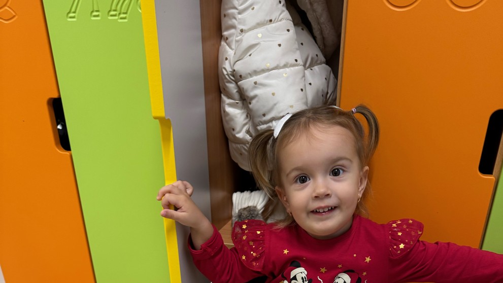 Dominikina dcéra Emma si na jasle zvykla rýchlo