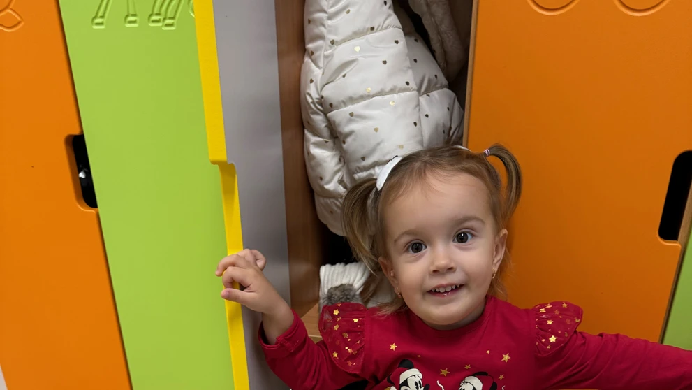 Dominikina dcéra Emma si na jasle zvykla rýchlo