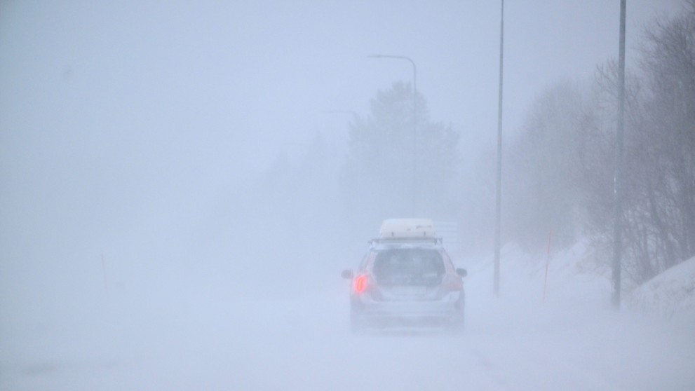 Extrémne počasie v Škandinávii.