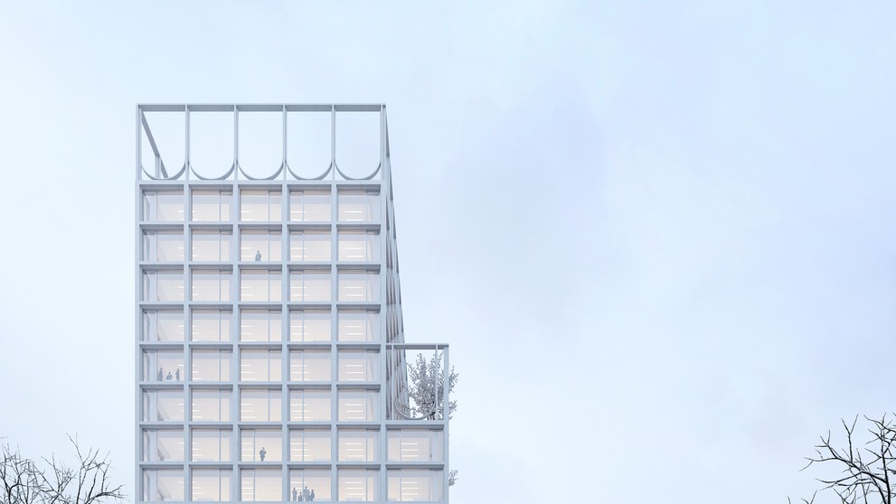 1.miesto - Detail víťazného návrhu - Sadovsky & Architects.