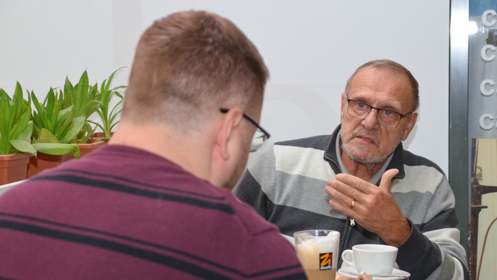 Rozhovor s Jánom Filcom.