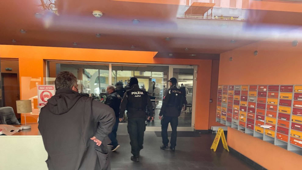 Štefan Harabin nepustil hliadku do bytu.