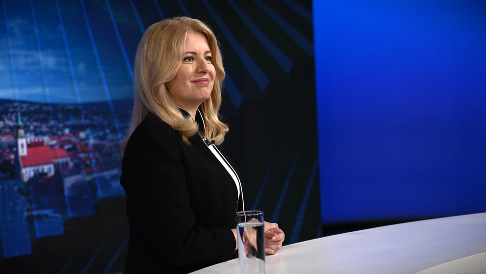 Prezidentka Zuzana Čaputová.