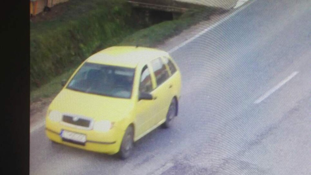 Škoda Fábia Kombi, žltá farba, EČ: TS985BD, EČ: TT052DC - odcudzené z iného vozidla.