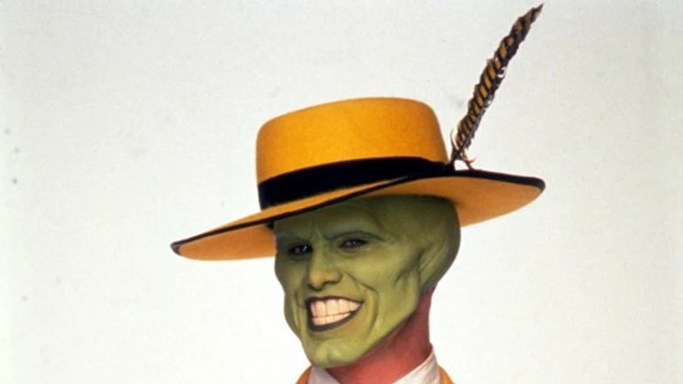 Jim Carrey vo filme Maska.