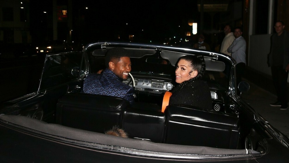 Jenn Goicoechea a Usher