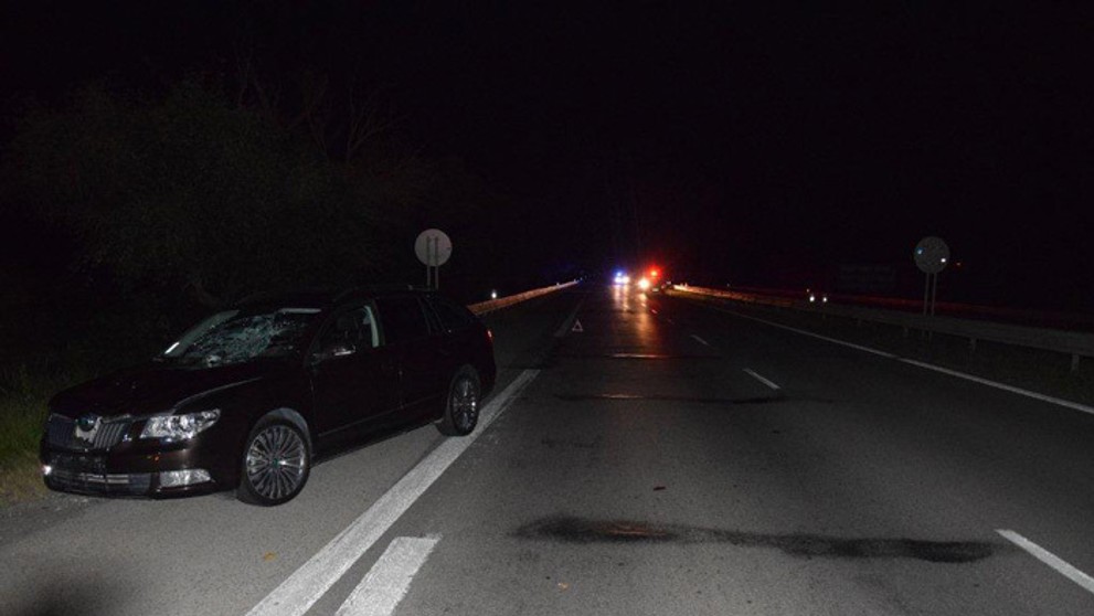 Nehoda na R2 medzi Perešom a Poľovom v Košicami.