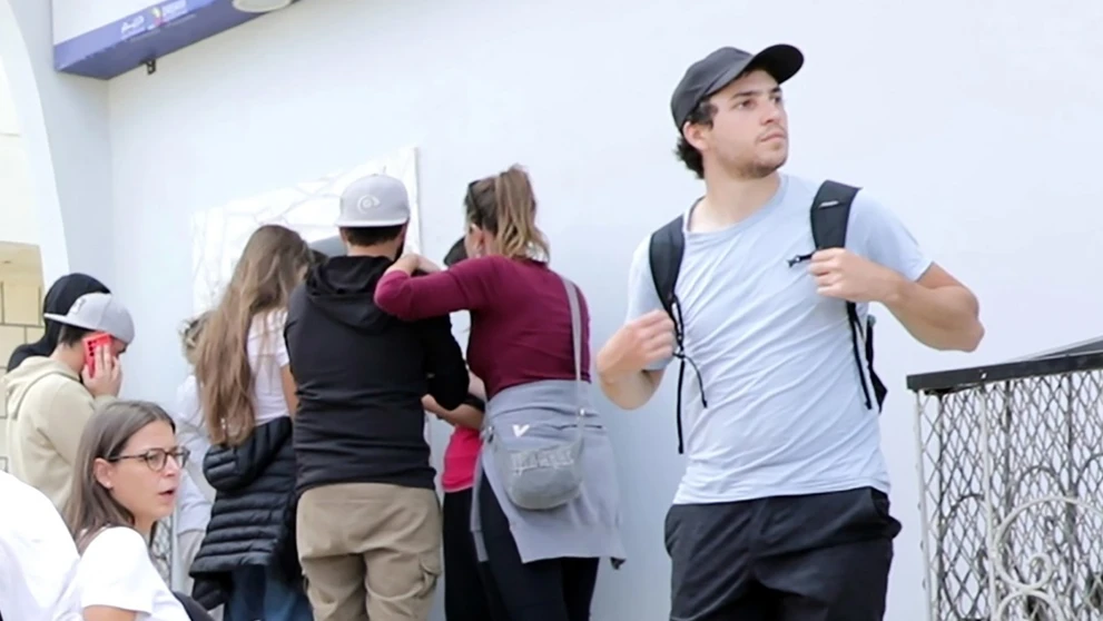 Uviaznutí turisti na jemenskom ostrove Sokotra.
