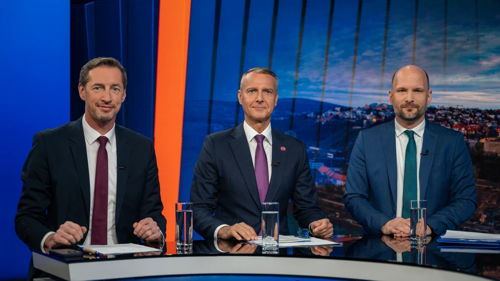 Gábor Grendel, Richard Raši a Milan Majerský v relácii Na telo.