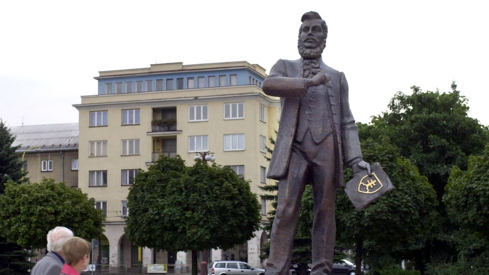 Socha Ľudovíta Štúra v Žiline