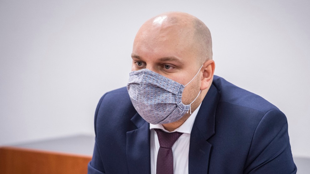 Prokurátori Úradu špeciálnej prokuratóry Ondrej Repa, Peter Kysel a Michal Šúrek.