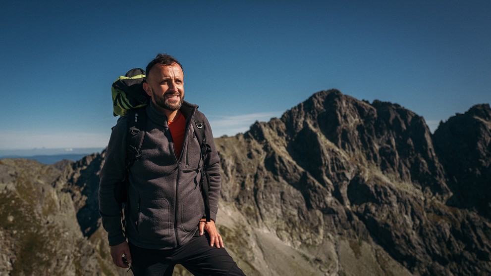 Ondrej Kandráč prijal pozvanie Ján Tribulu. Zdolali Kôprovský štít.