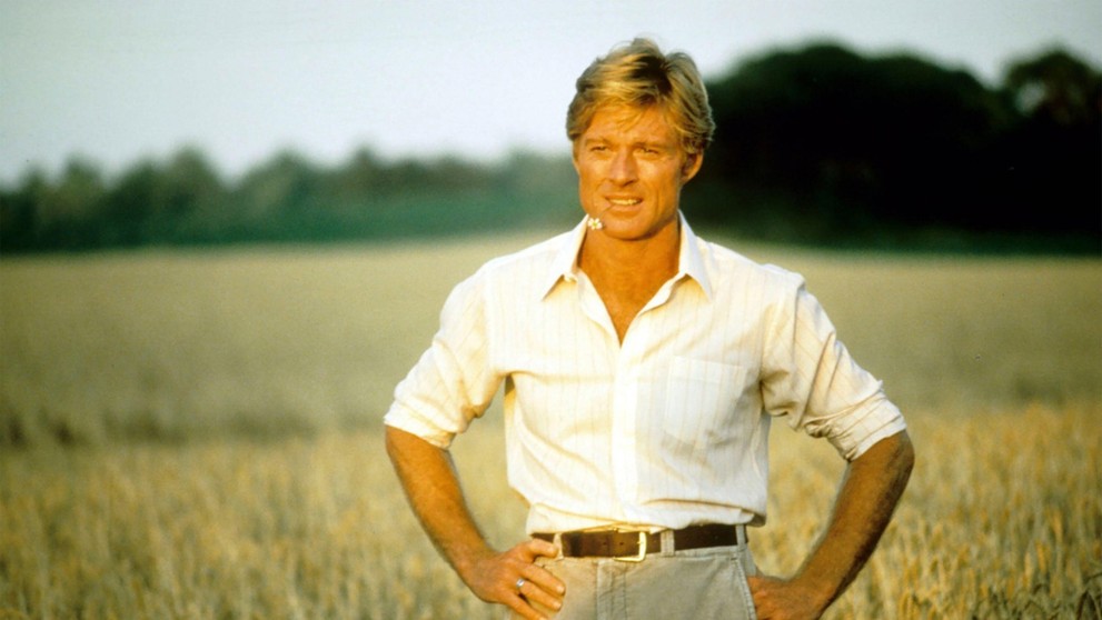 Robert Redford vo filme Zaklínač koní z roku 1998.