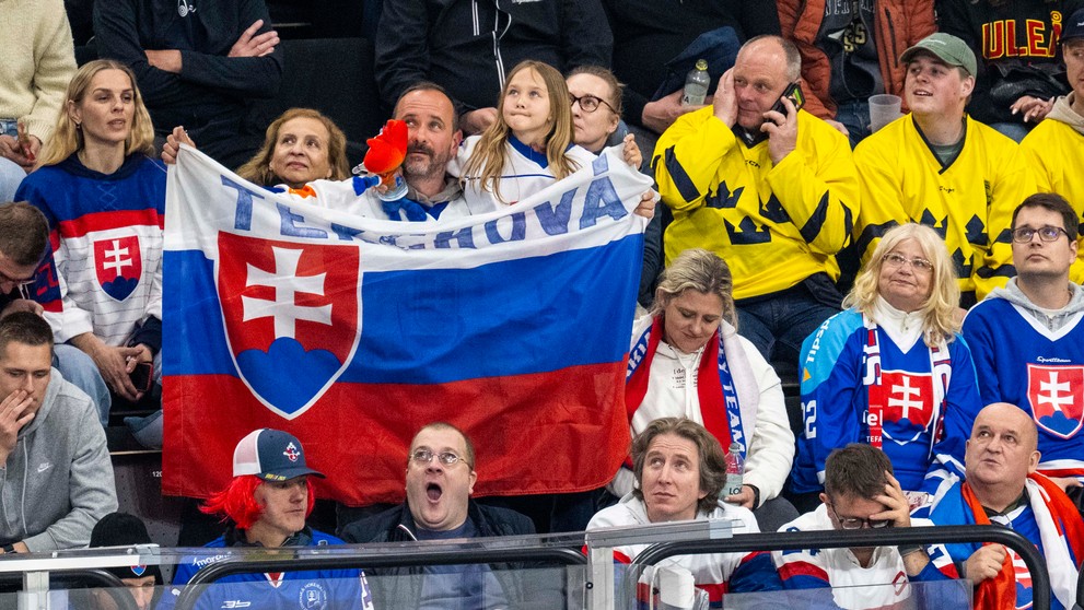 Slovenskí hokejoví fanúšikovia