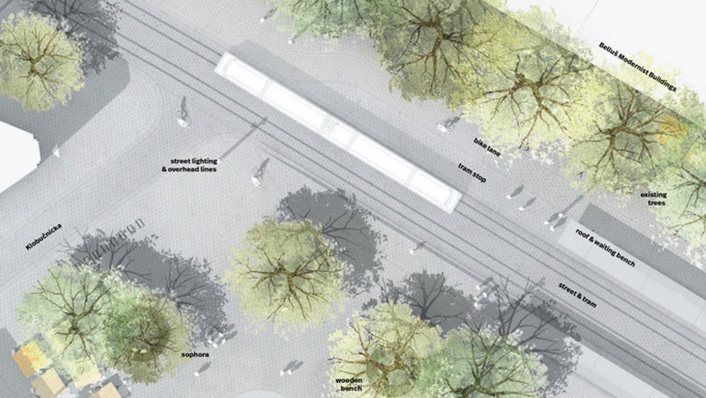 Vizualizácia zmien v centre Bratislavy. 