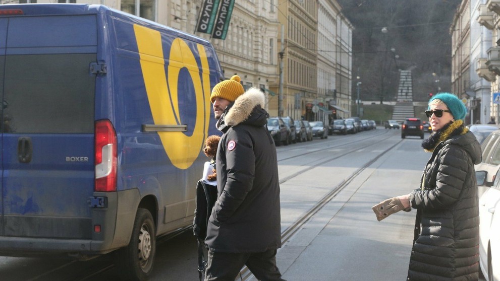 Katy Perry a Orlando Bloom na prechádzke v Prahe.