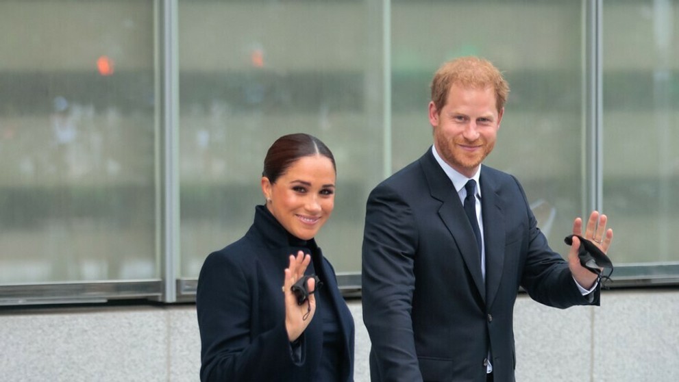 Meghan a Harry na návšteve New Yorku.