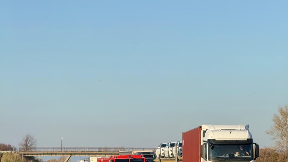 Nehoda na diaľnici.