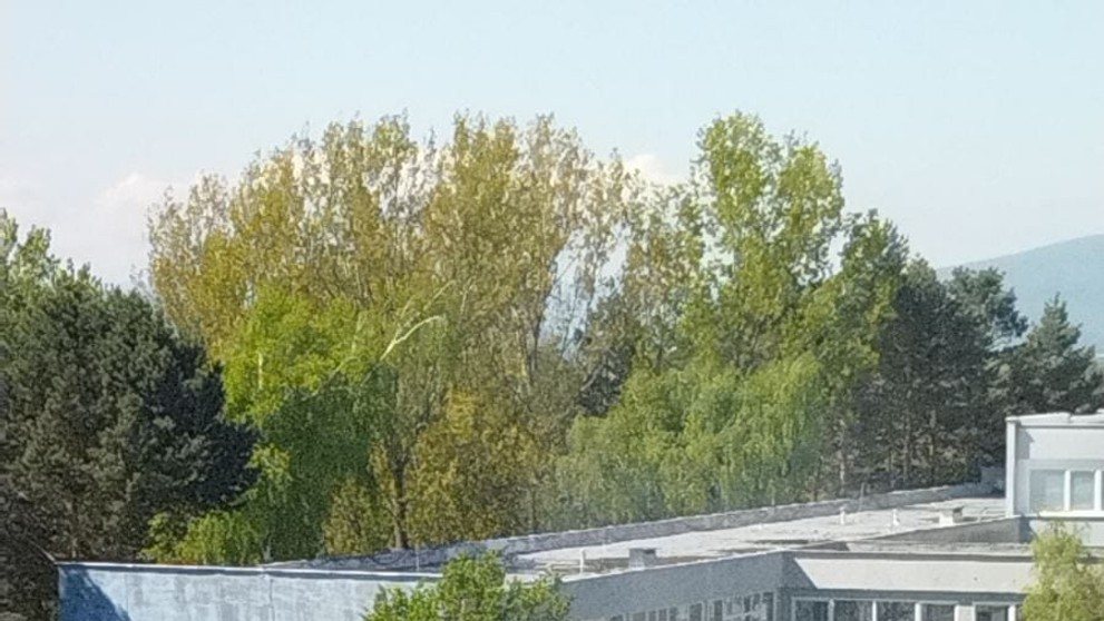 Požiar v Prievidzi.