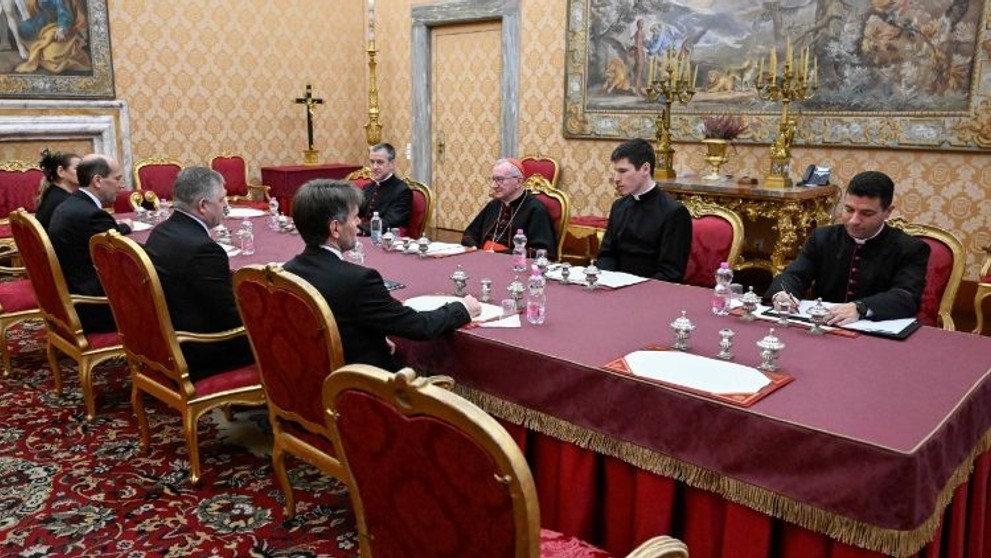 Premiér Fico navštívil Vatikán