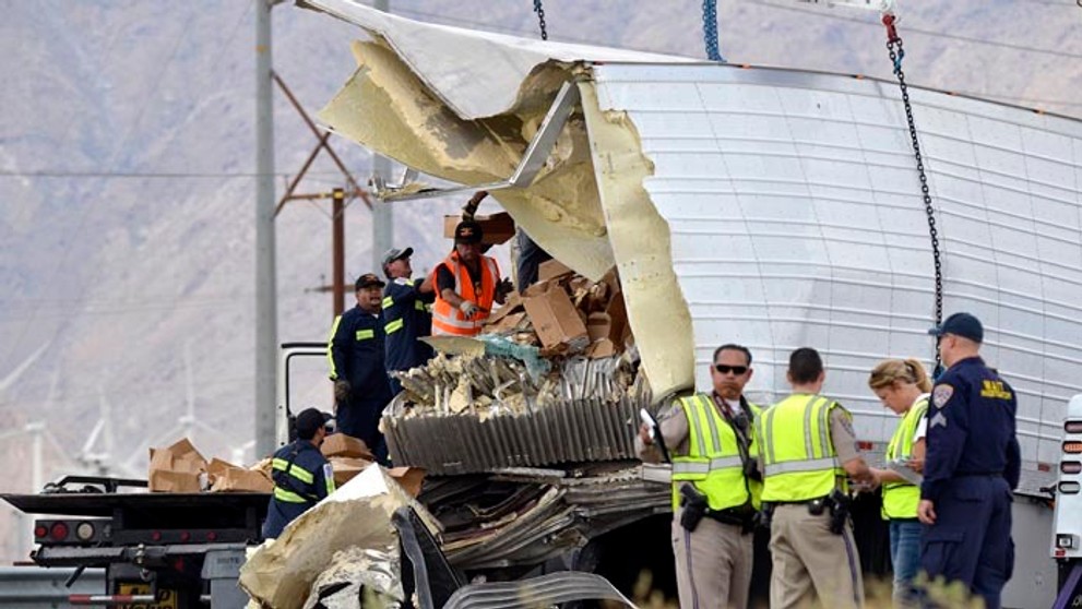 Smrteľná nehoda v Kalifornii.