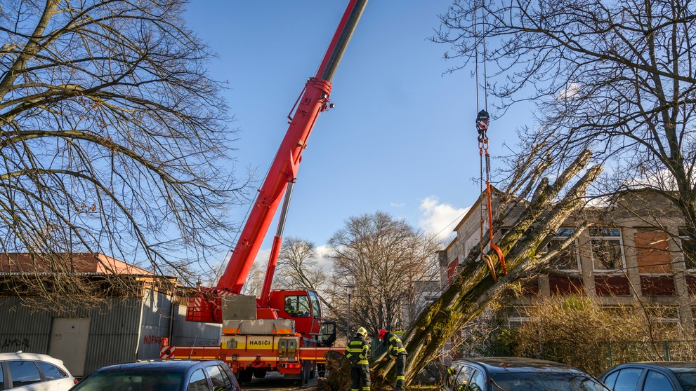 Silný vietor v hlavnom  meste