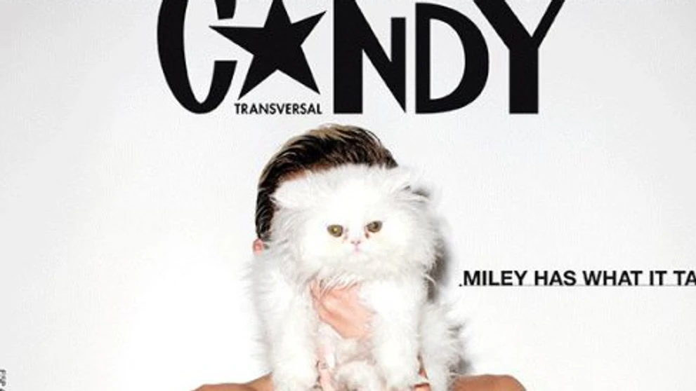 Miley Cyrus pre magazín Candy.