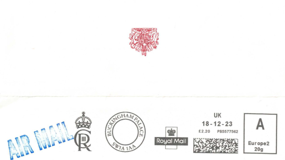 Pohľadnica od Karola III.