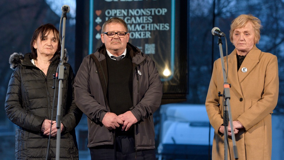 Zhromaždenie Päť rokov bez Jána a Martiny.