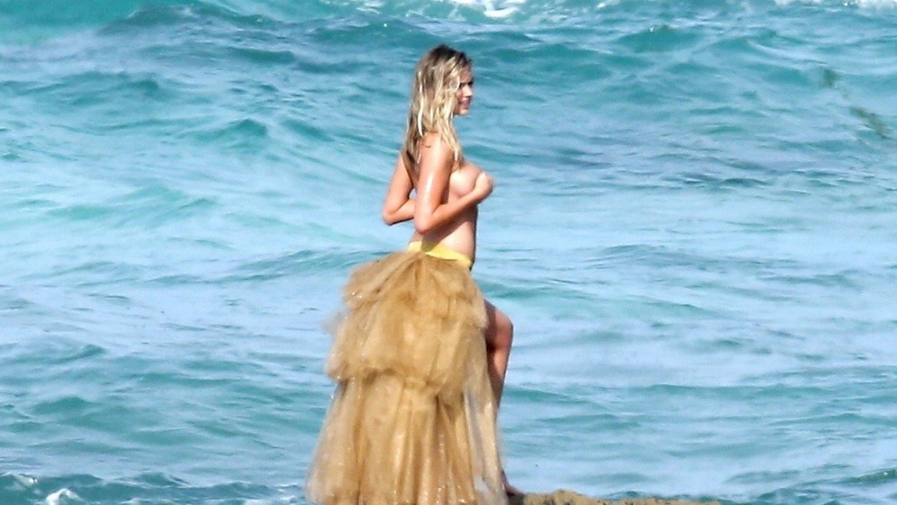 Kate Upton na fotení