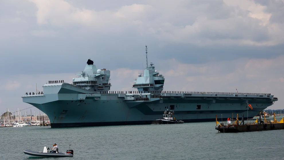 HMS Prince of Wales.