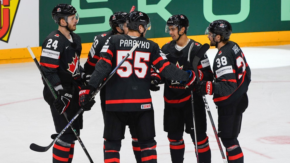 Štvrťfinále MS 2024: Kanada - Slovensko.