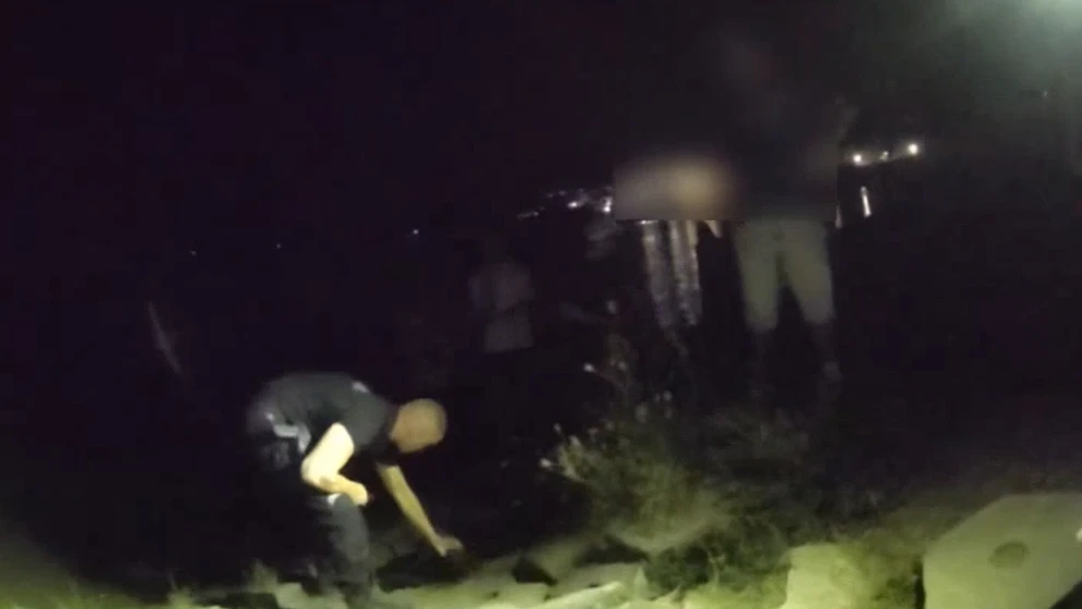 Záchrana muža na Zemplínskej Šírave.
