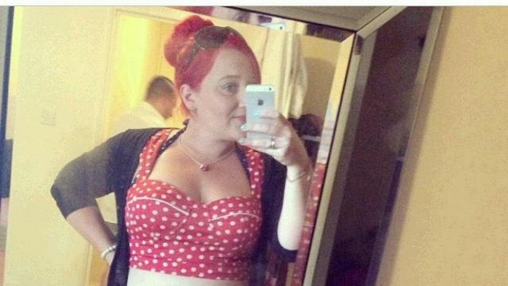 Sammi Dagger pred schudnutím. 