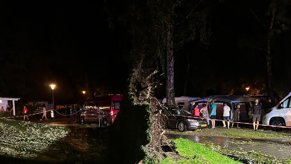 Silné búrky v Nemecku.