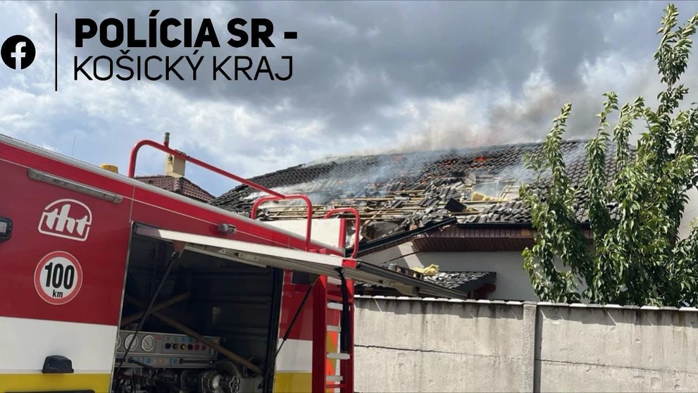 Výbuch v rodinnom dome v Čani.