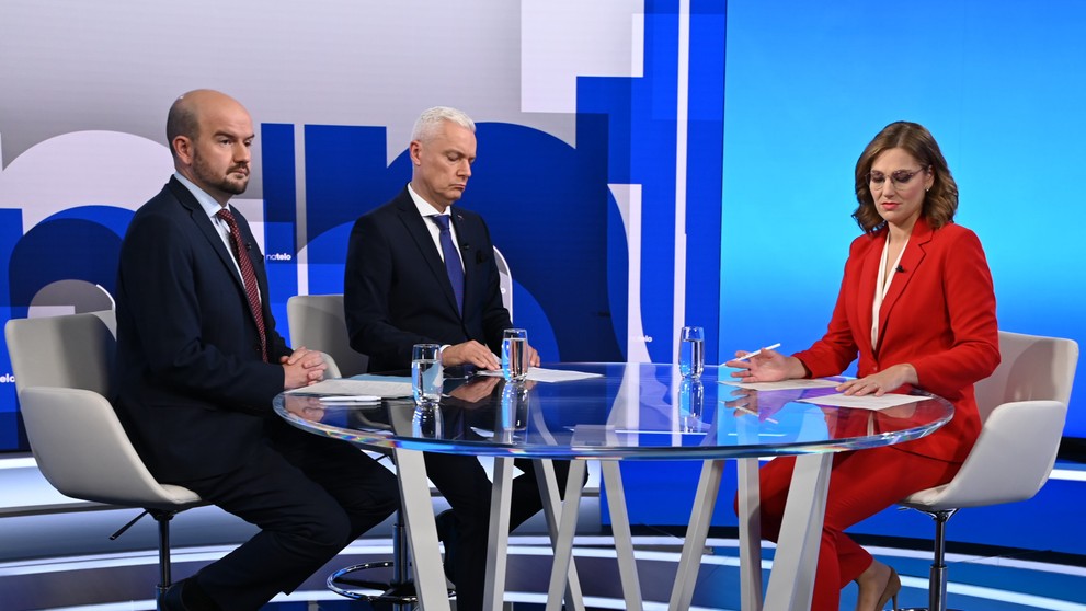 Hosťami relácie Na telo boli Ján Ferenčák a Martin Dubéci