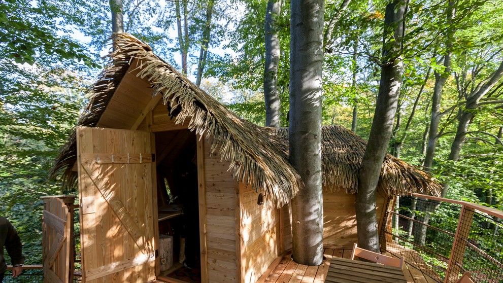 Domček na strome na bratislavskom Kačíne