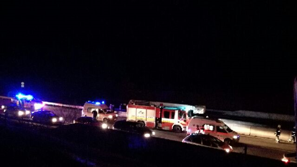 Nehoda na D1 pri Považskej Bystrici