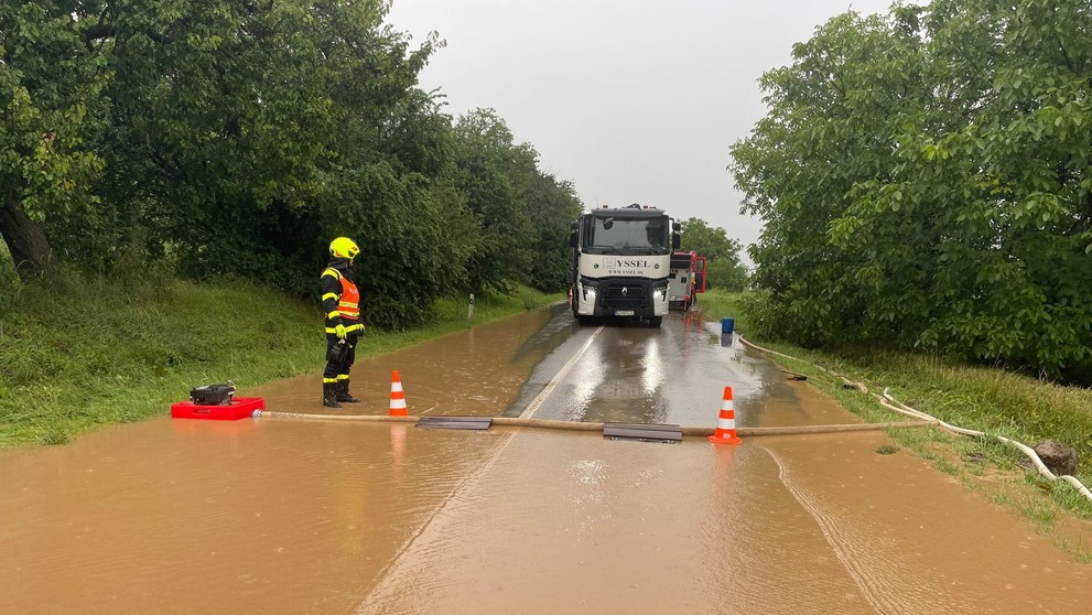 Časť Nitry potrápilo počasie.